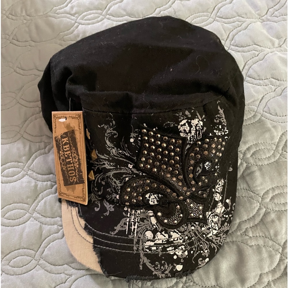 Brand new womens embellished hat